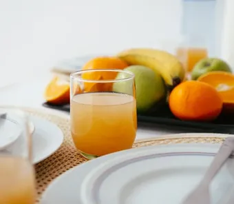 Jus d'orange frais